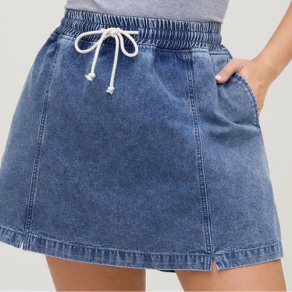 Denim Blue Women's Skirt